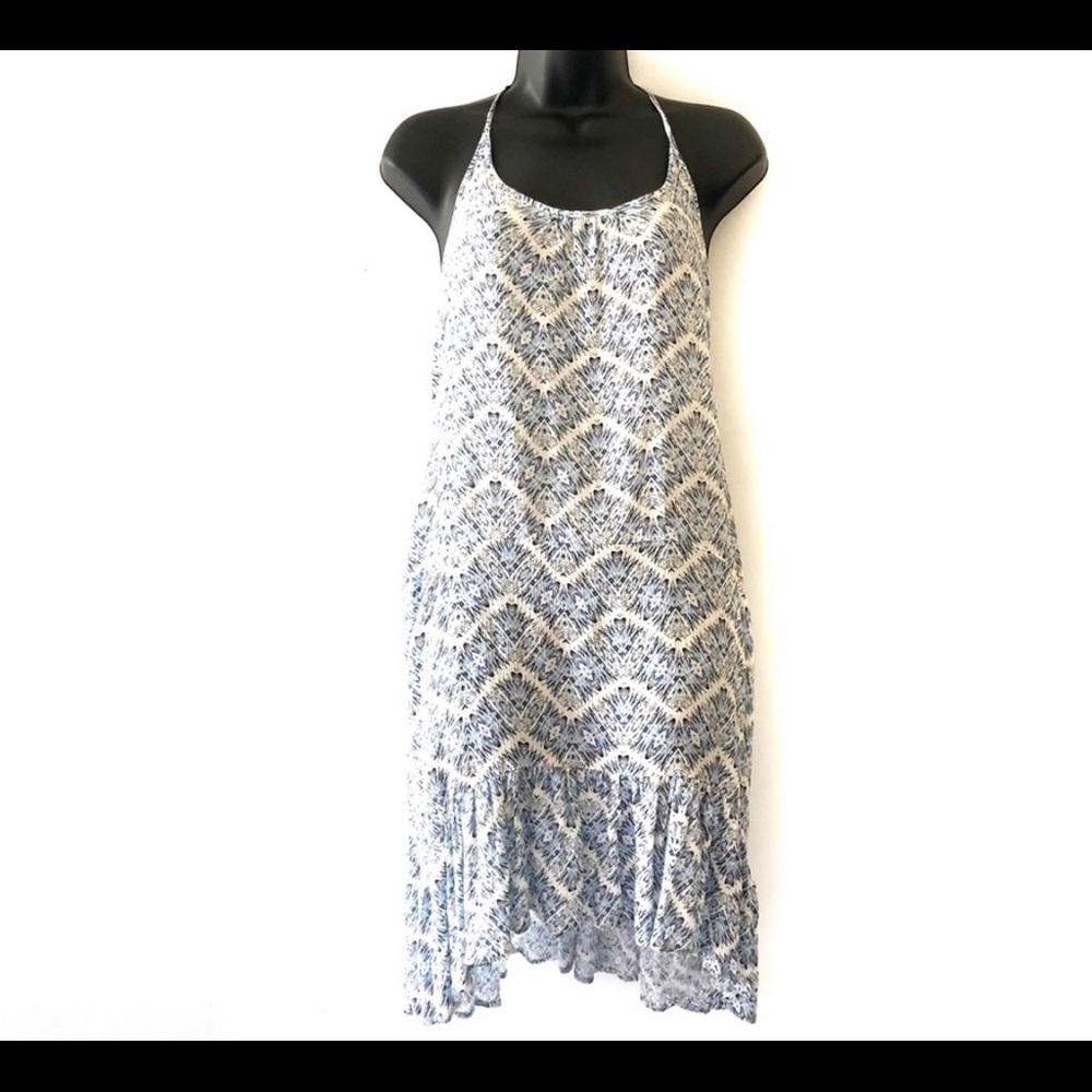 ☀️👗LOVE STITCH Gauzy Boho Printed Tassel Sundress